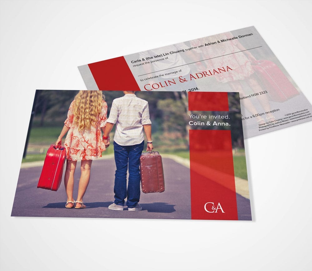 Engagement & Wedding Invitation Printing Newcastle Printnova