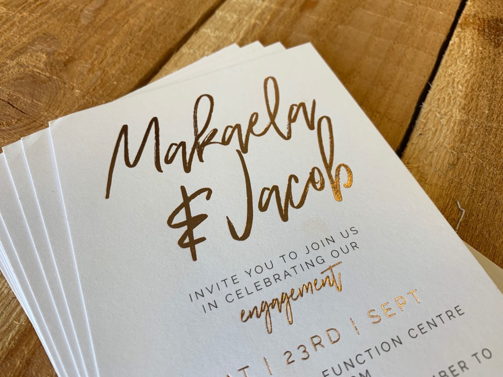 Engagement & Wedding Invitation Printing Newcastle Printnova