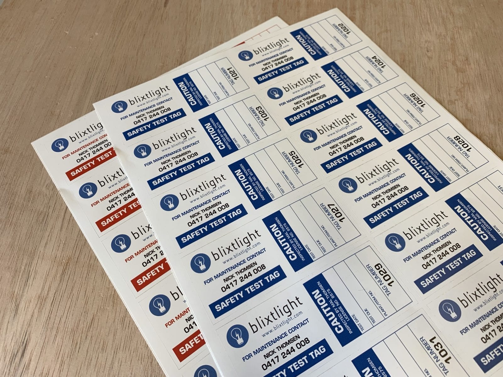 Stickers & Labels Printing Newcastle & Lake Macquarie Printnova