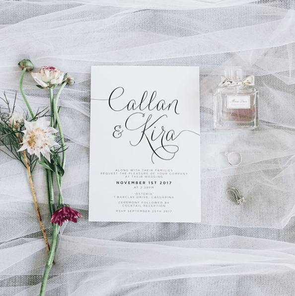 Engagement & Wedding Invitation Printing Newcastle Printnova